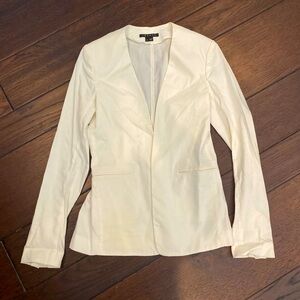 Theory white blazer